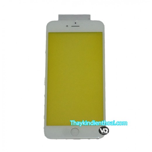 Kính Liền ron iPhone 6+ Plus ( Gangty Vàng ) có lưới loa